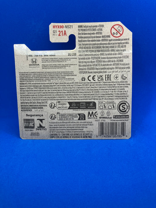 Hot Wheels '90 Honda Civic EF - 28/250 2025 - HW: '70s vs. '90s 1/10 - HYX90 - 1:64