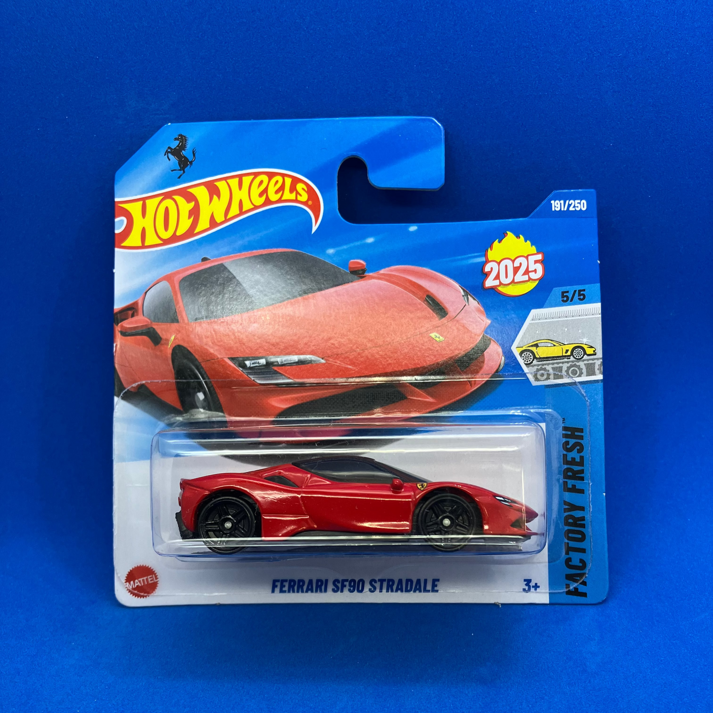 Hot Wheels Ferrari SF90 Stradale - 191/250 2025 - Factory Fresh 5/5 - HYW34 - 1:64
