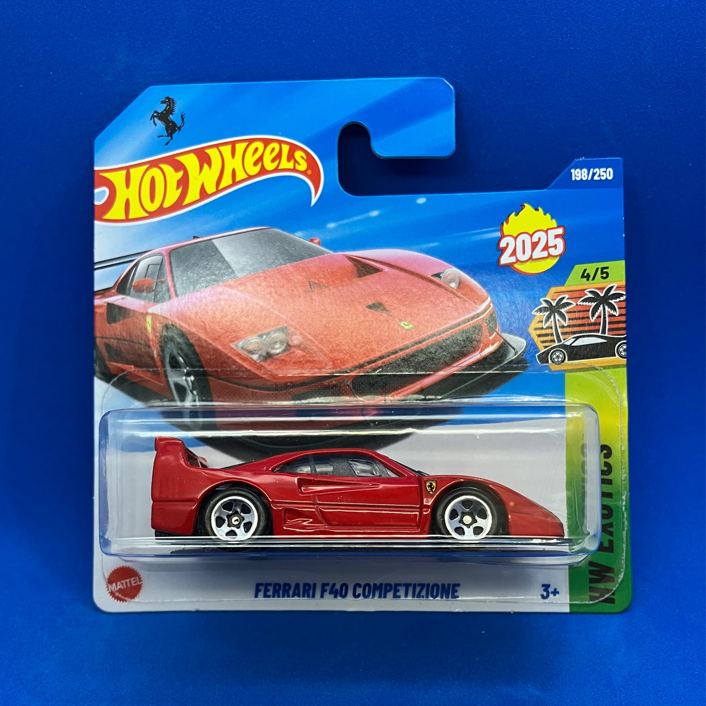 Hot Wheels Ferrari F40 Competizione - 198/250 2025 - HW Exotics 4/5 - HYW59 - 1:64