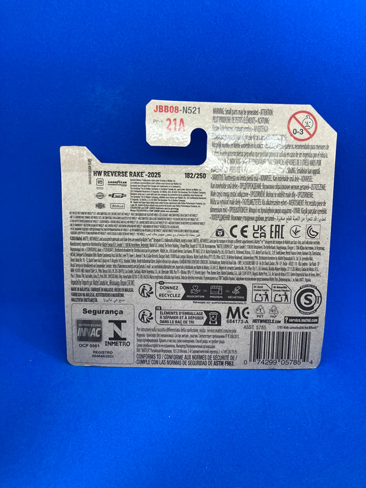 Hot Wheels '62 Corvette Gasser - 182/250 2025 - HW Reverse Rake 4/5 - JBB08 - 1:64