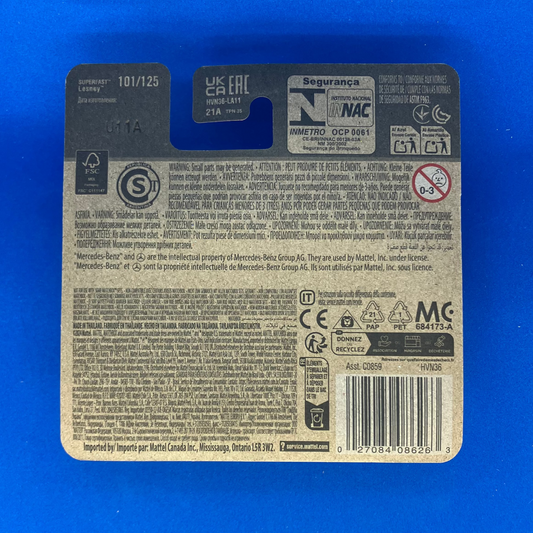 Matchbox Mainline 2025 - 2024 Mercedes-Benz EQB - 101/125 - MB1434 HVN36