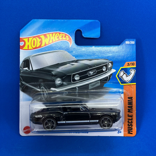 Hot Wheels '67 Mustang -189/250 2025 - Muscle Mania 3/10 - JBB13 - 1:64