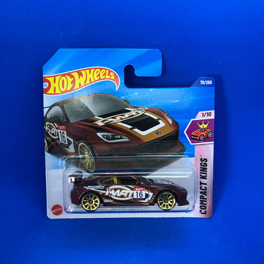 Hot Wheels Toyota GR86 Cup - 79/250 2025 - Compact Kings 1/10 - HYX74 - 1:64