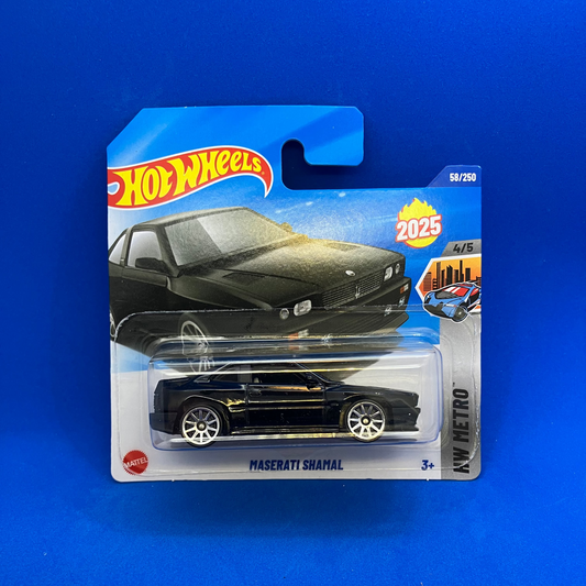 Hot Wheels Maserati Shamal - 58/250 2025 - HW Metro 4/5 - HYX76 - 1:64