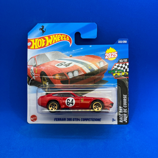 Hot Wheels Ferrari 365 GTB4 Competizione - 222/250 2025 - Race Day - HYW48 - 1:64