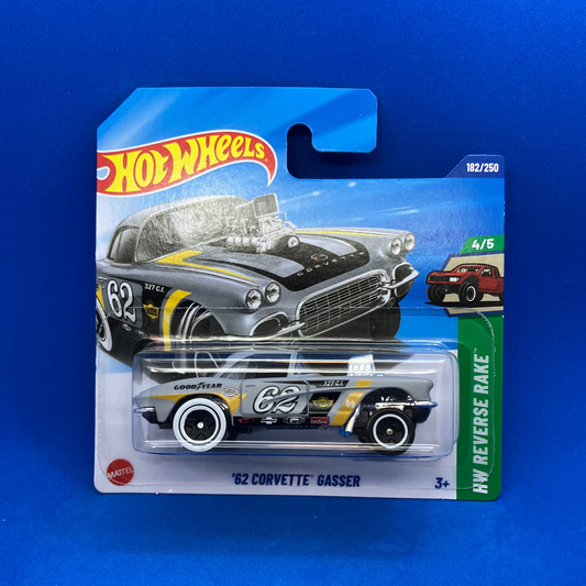 Hot Wheels '62 Corvette Gasser - 182/250 2025 - HW Reverse Rake 4/5 - JBB08 - 1:64