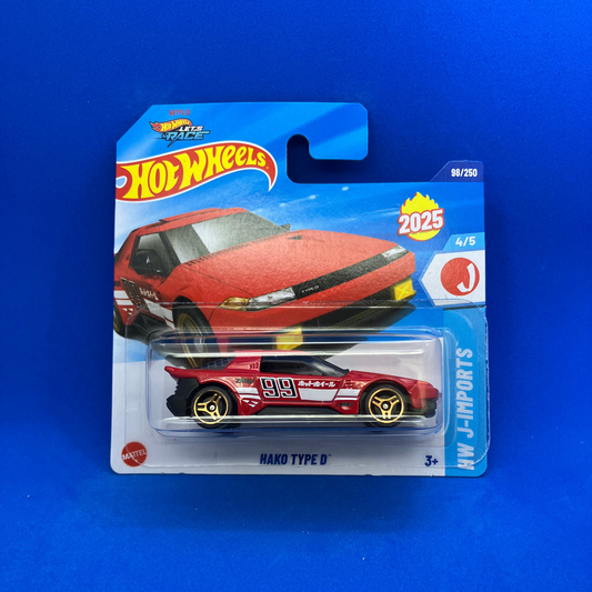 Hot Wheels Hako Type D - 98/250 2025 - HW J-Imports 4/5 - HYX80 - 1:64