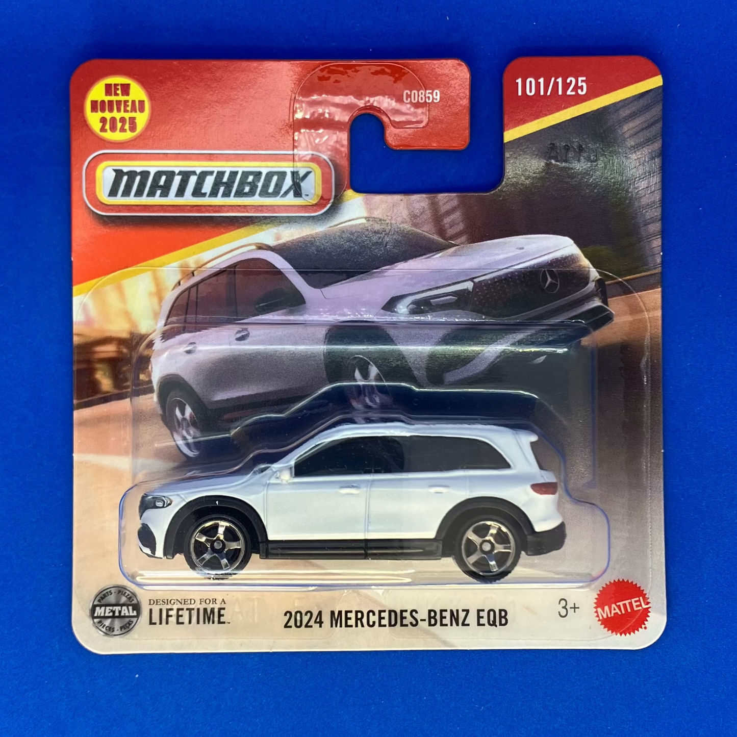 Matchbox Mainline 2025 - 2024 Mercedes-Benz EQB - 101/125 - MB1434 HVN36