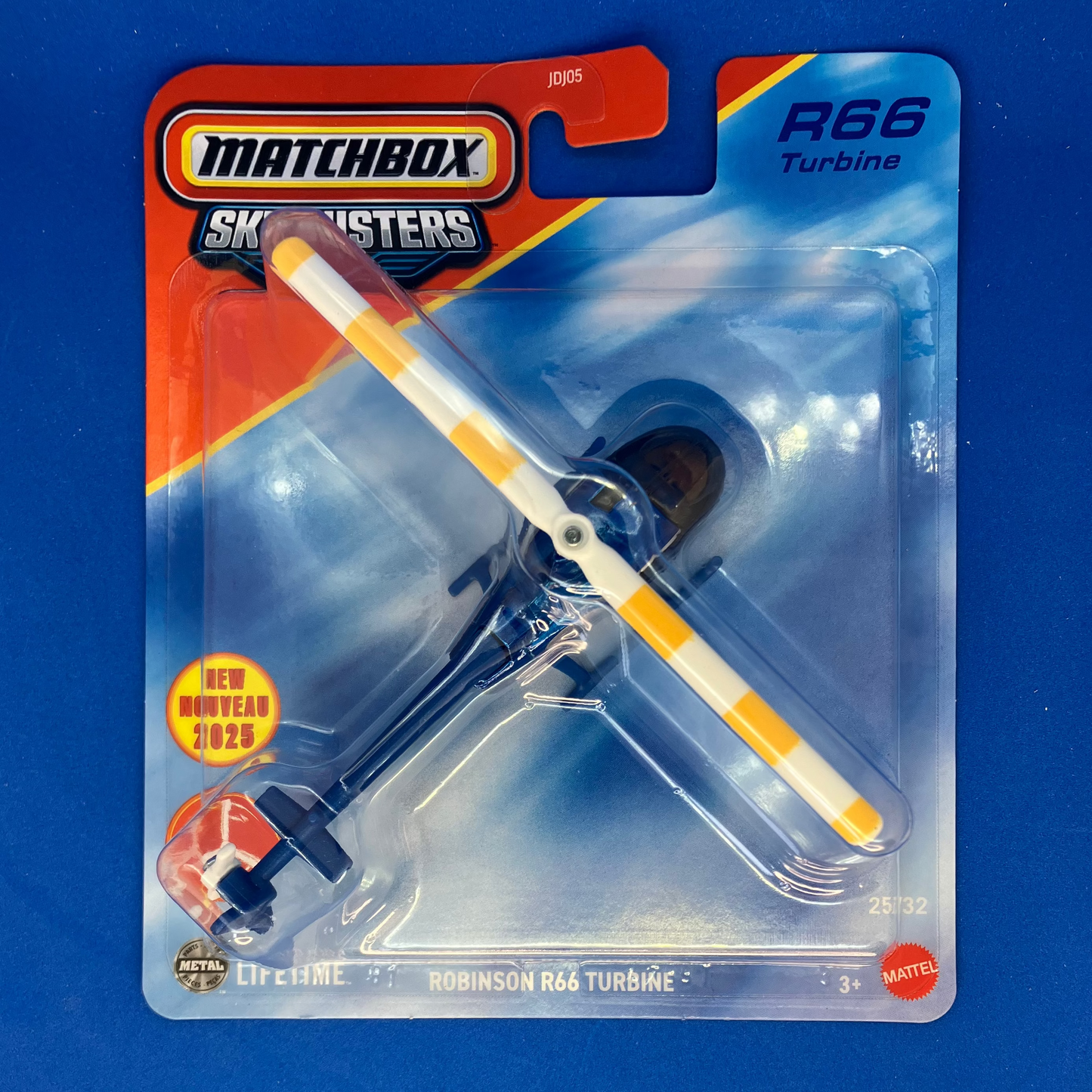Matchbox Sky Busters 2025 - Robinson R66 Turbine - 25/32 - JCM81